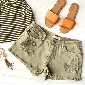 KanCan Fatigue Shorts | size L